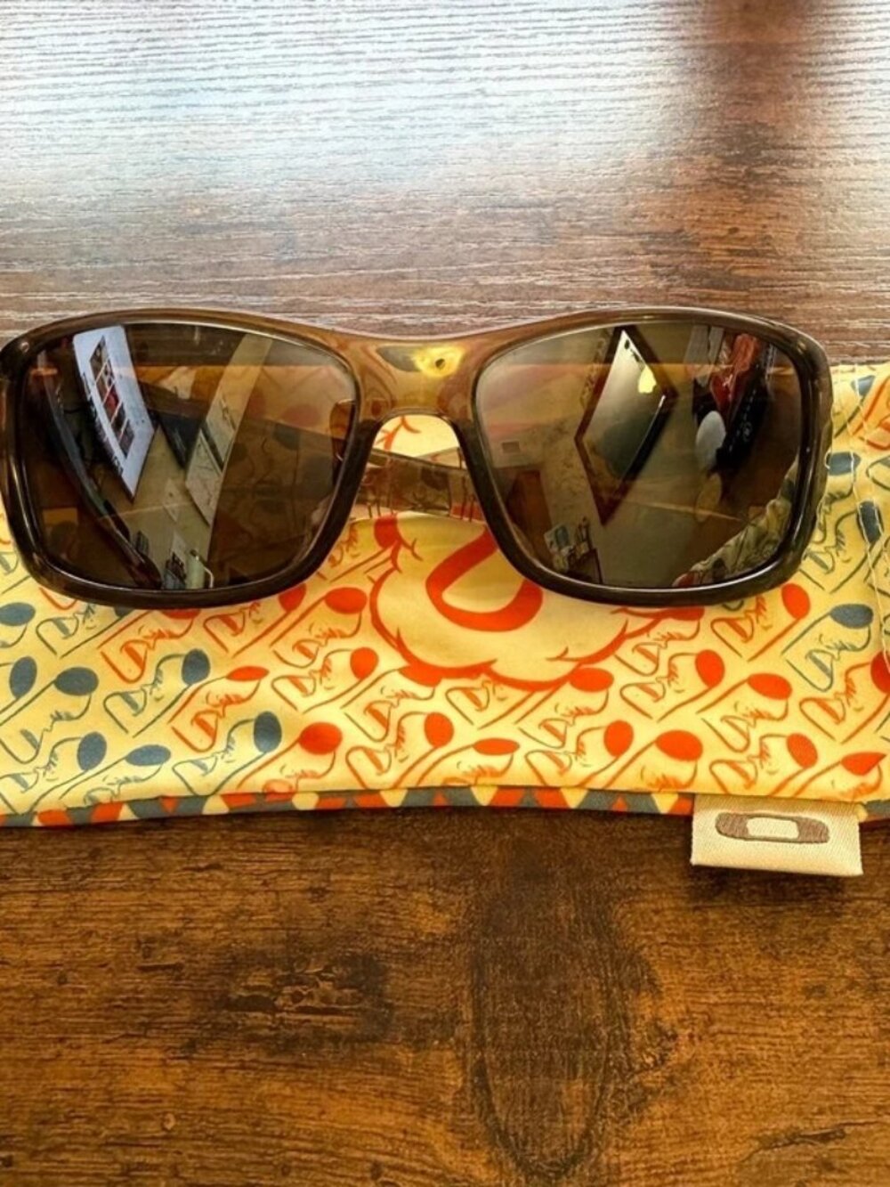 Oakley Rare Robert Pimple Hijinx Sunglasses - Brown Smoke / Dark Bronze